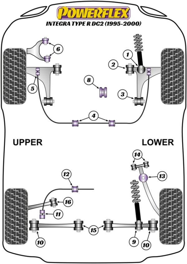 Acura Integra Suspension Diagram